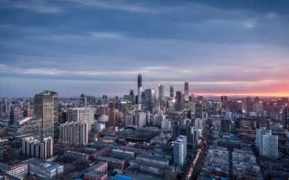 北京城市夜景