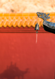 香炉一角特写