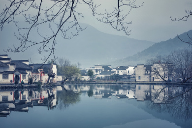 水墨宏村