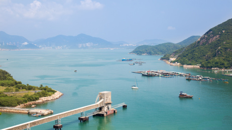 香港南丫岛海湾