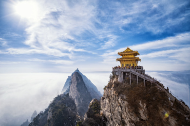 中国著名道教圣地老君山