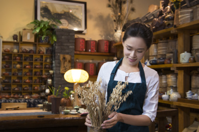 茶屋主安排货架