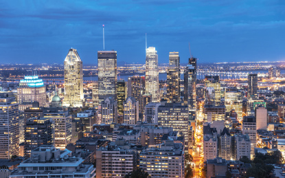 蒙特利尔城市风光