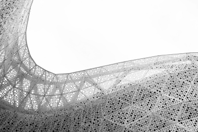 艺术建筑局部特写