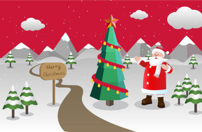 圣诞节插画