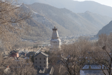 冬季五台山