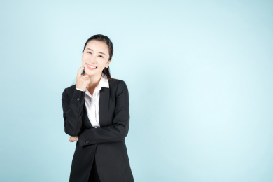商务女士肖像