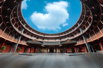 成都洛带的客家土楼
