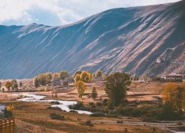 康定新都桥风光