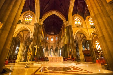 澳大利亚 圣帕特里克大教堂 内部