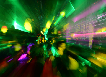 跳舞的人，迪斯科舞厅，夜总会。