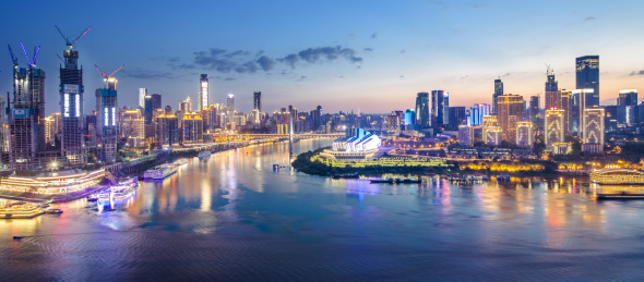 重庆朝天门风光