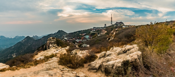 山东省泰安市泰山自然景观