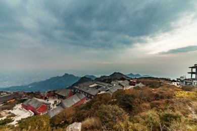 山东省泰安市泰山自然景观