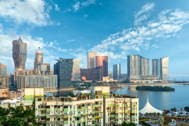 澳门城市天际线