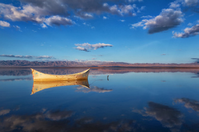 茶卡盐湖丨天空之镜