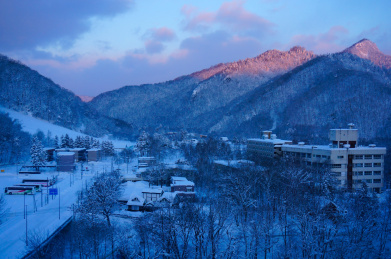 大雪后的定山溪