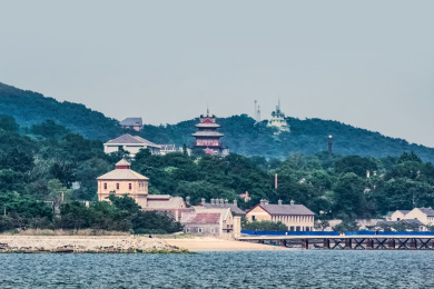 山东省威海市刘公岛建筑景观