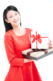 中国新年女生肖像