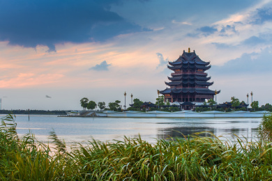 苏州阳澄湖风光