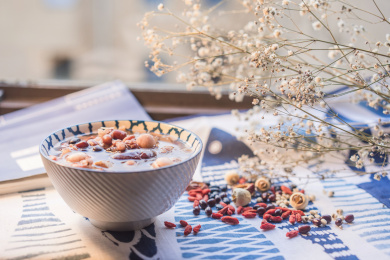 文艺范腊八粥素材