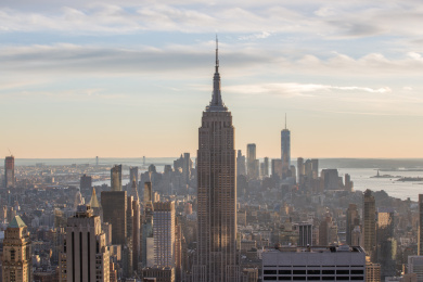 纽约曼哈顿城市风光