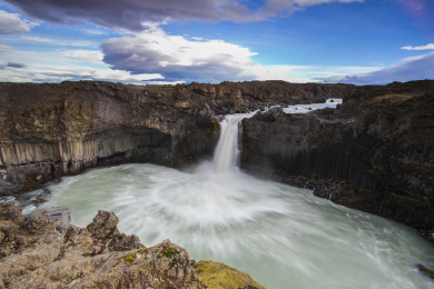 冰岛斯瓦蒂瀑布