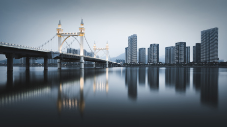 珠海新城建筑风光