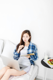 中国年轻女生肖像