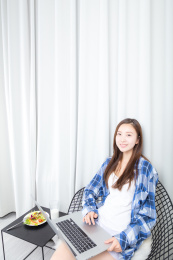 中国年轻女生肖像