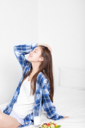 中国年轻女生肖像