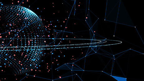 科技数码地球，全球网络通讯，互联网时代