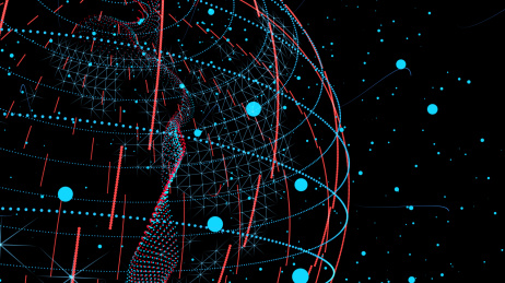 科技数码地球，全球网络通讯，互联网时代