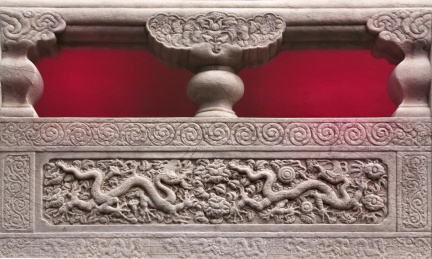 大美故宫--汉白玉栏板 