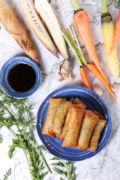 中国特色食品炸春卷