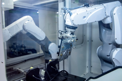 现代化工业机器人