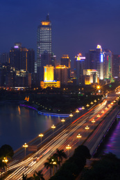 南宁城市夜景