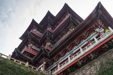 中国古建筑的飞檐斗拱