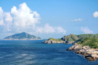 青浜岛自然风光