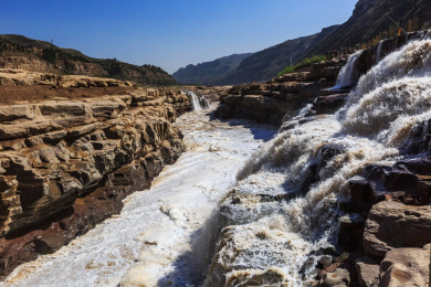 壶口瀑布自然风景