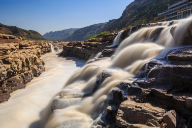 壶口瀑布自然风景