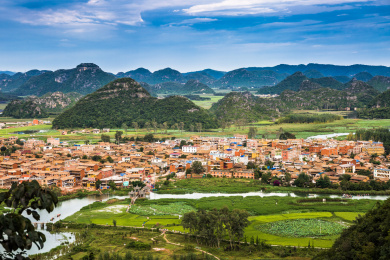 云南普者黑风光