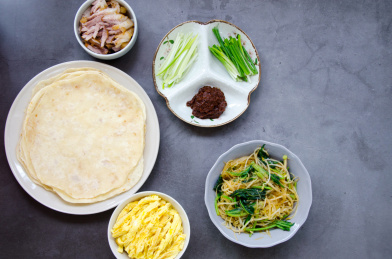 中式美食春饼