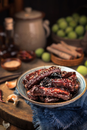 24节气_立夏_桂香梅子酱排骨