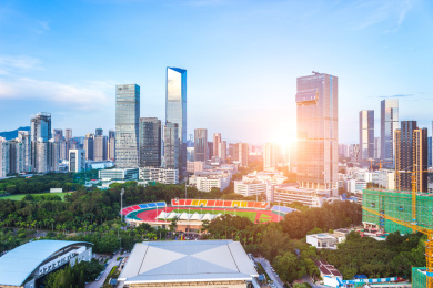 深圳高新科技园城市风光