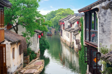 周庄水乡风景