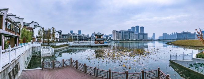 安徽省合肥市古建园林建筑景观