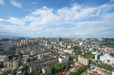 邵阳城市天际线
