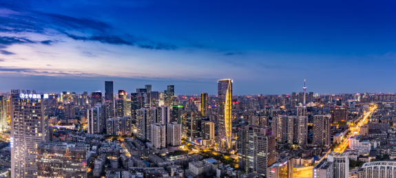 成都平原辽阔大地