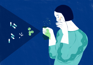 感冒发烧生病打喷嚏